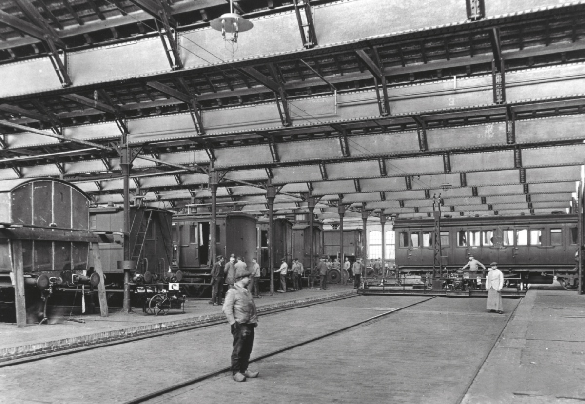 Bedaux de brouwer koepelhal wagenmakerij historie regionaal archief tilburg