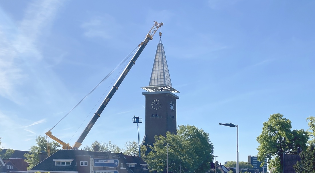 Bedaux de brouwer sacrementskerk tilburg plaatsing spits