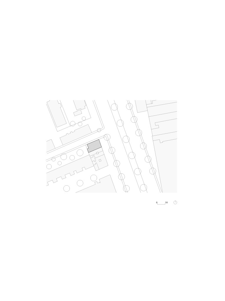 Bedaux de brouwer Wibautstraat Amsterdam 2107 tekenwerk situatie