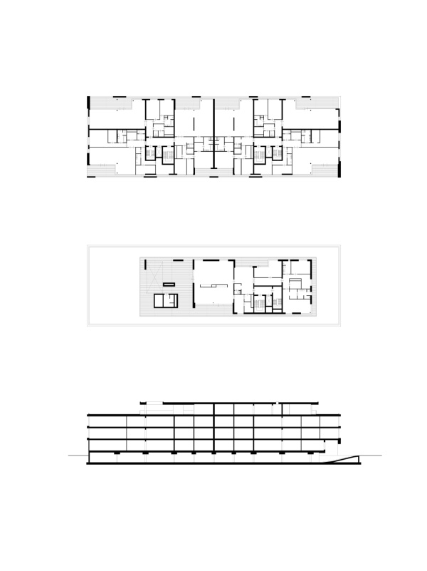Bedaux de brouwer ravel breda verticaal plattegronden doorsnede