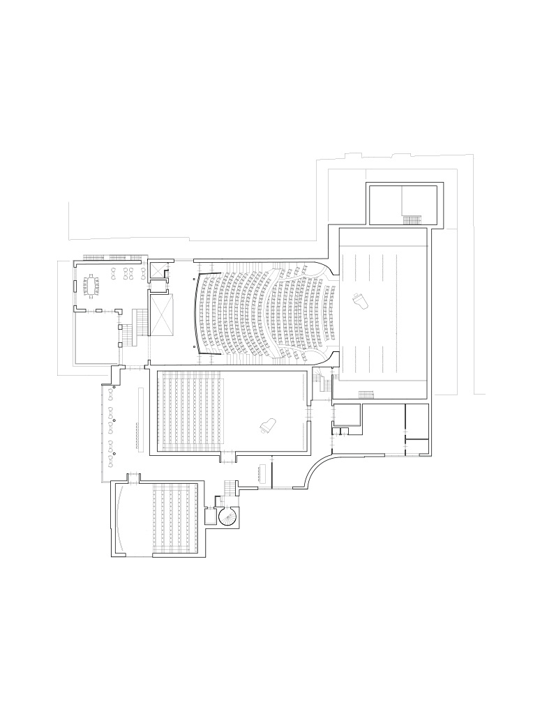 Bedaux de brouwer stadsschouwburg velsen zuid verticaal plattegrond