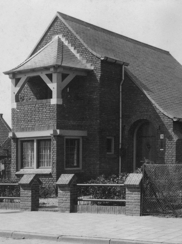 Bedaux de brouwer 0027 woonhuis bedaux en staal tilburg voorgevel