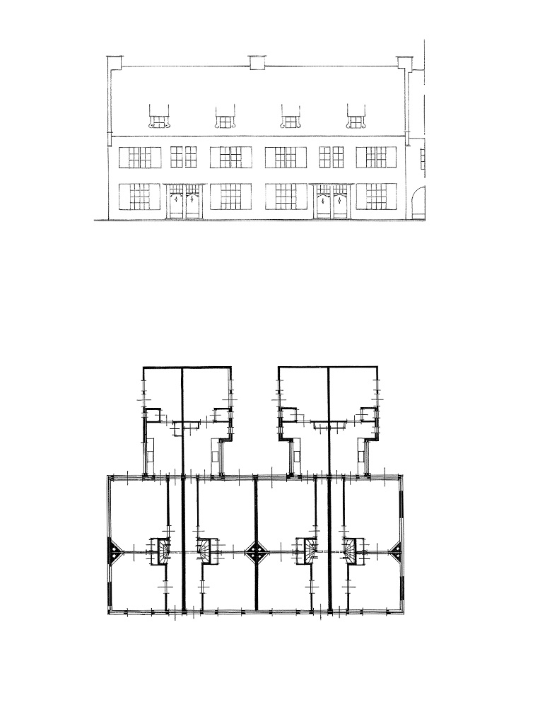 Bedaux de brouwer 0053 woonhuizen tilburgseweg goirle plattegrond