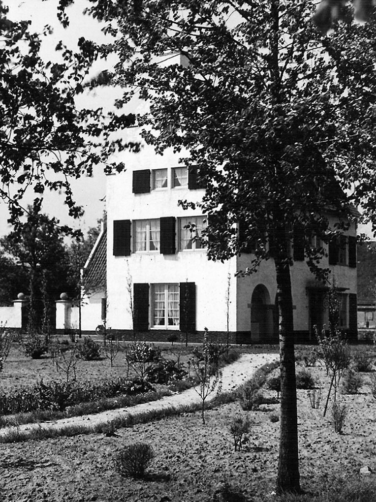 Bedaux de brouwer 0059 woonhuis aarden hazeldonk zijgevel
