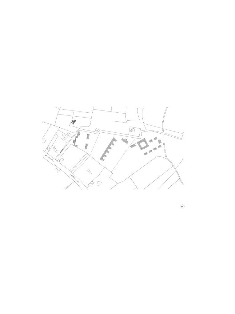 Bedaux de brouwer 0300 woonhuis van hoek goirle situatietekening