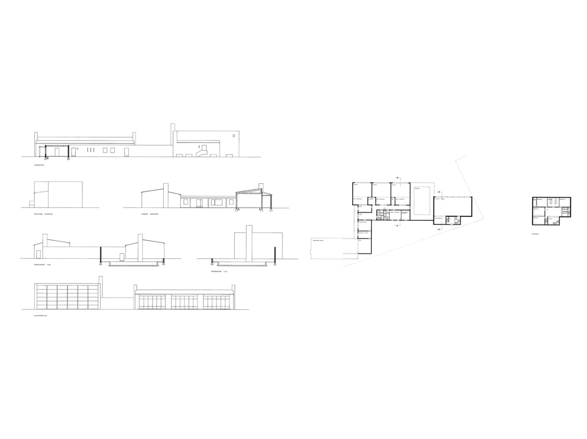 Bedaux de brouwer 0302 kleuterheil goirle gevels plattegrond