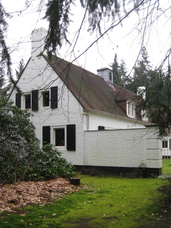 Bedaux de brouwer 0388 woonhuis h jurgens tilburg zijgevel