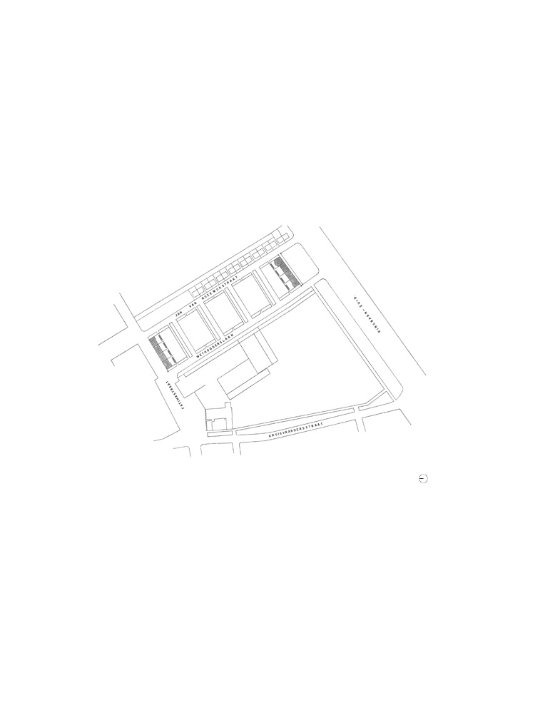 Bedaux de brouwer 0397 woningen ringbaan tilburg situatietekening