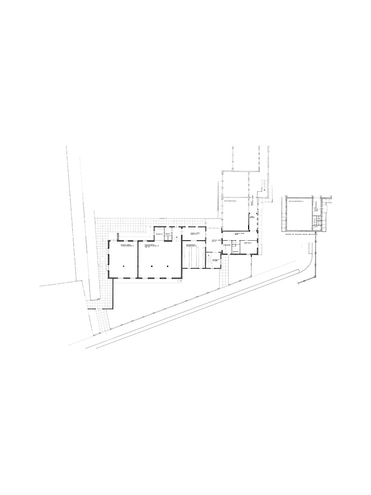 Bedaux de brouwer 0403 landbouwhuishoudschool haaksbergen situatietekening