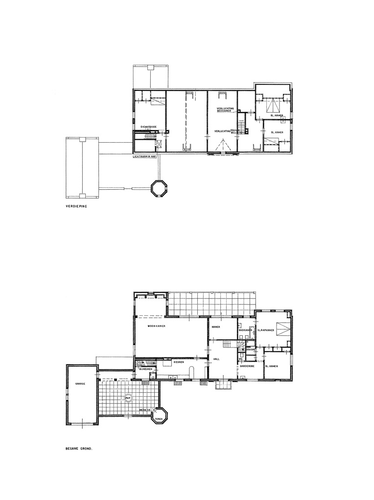 Bedaux de brouwer 0405 woonhuis van bael oud turnhout plattegrond