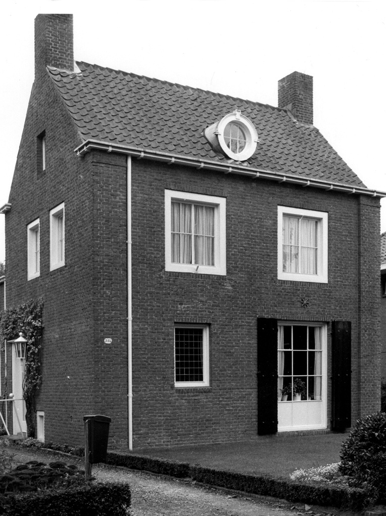 Bedaux de brouwer 0443 woonhuis de bruin tilburg achtertuin