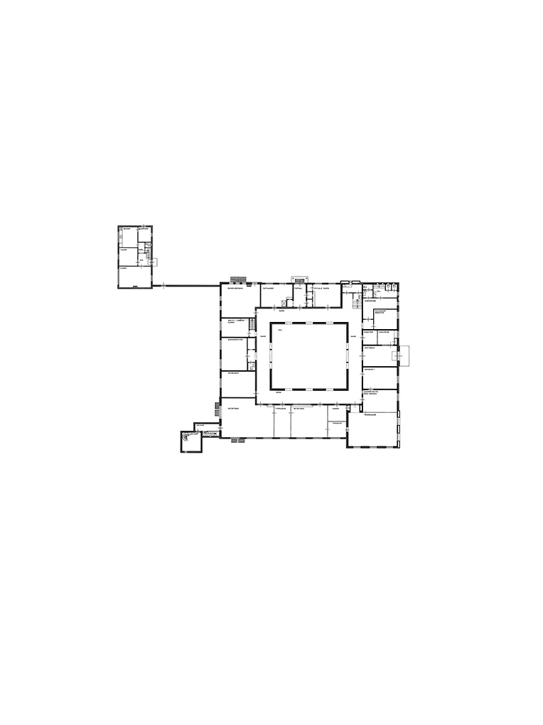 Bedaux de brouwer 0465 raadhuis vries plattegrond