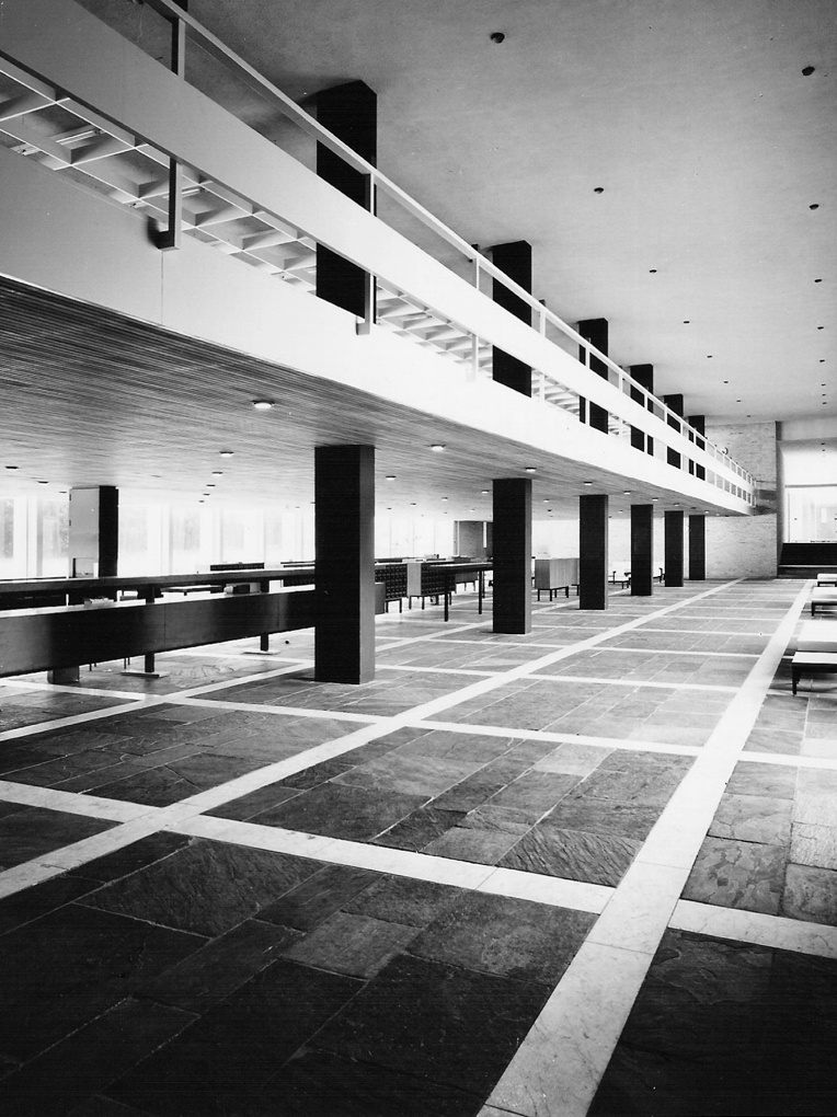 Bedaux de brouwer 0485 hoofdgebouw uvt tilburg aula