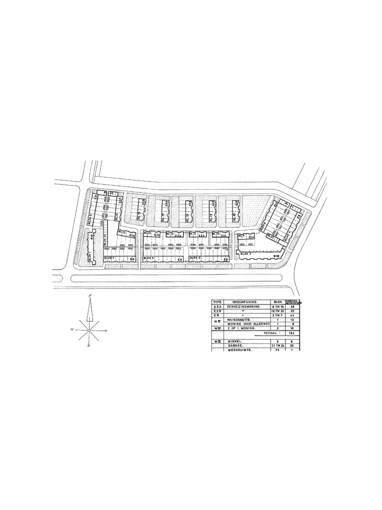 Bedaux de brouwer 0488 woningen breda situatietekening