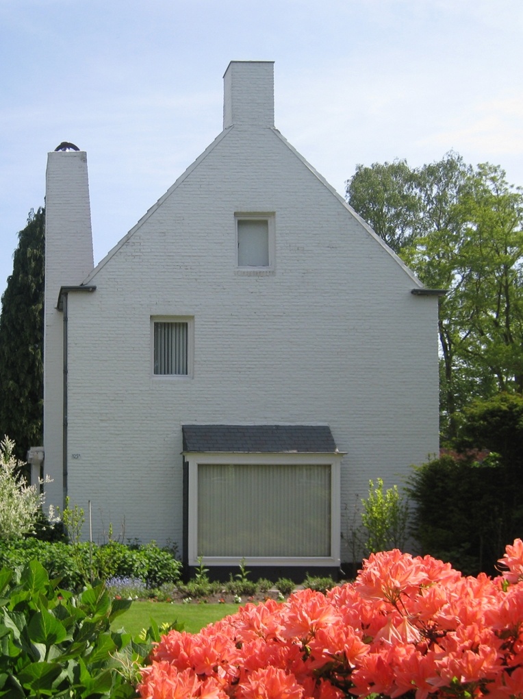 Bedaux de brouwer 0500 burgemeesterwoning goirle zijgevel