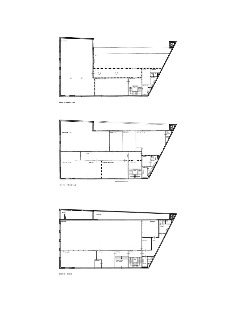 Bedaux de brouwer 0624 kantoor aaz tilburg plattegronden