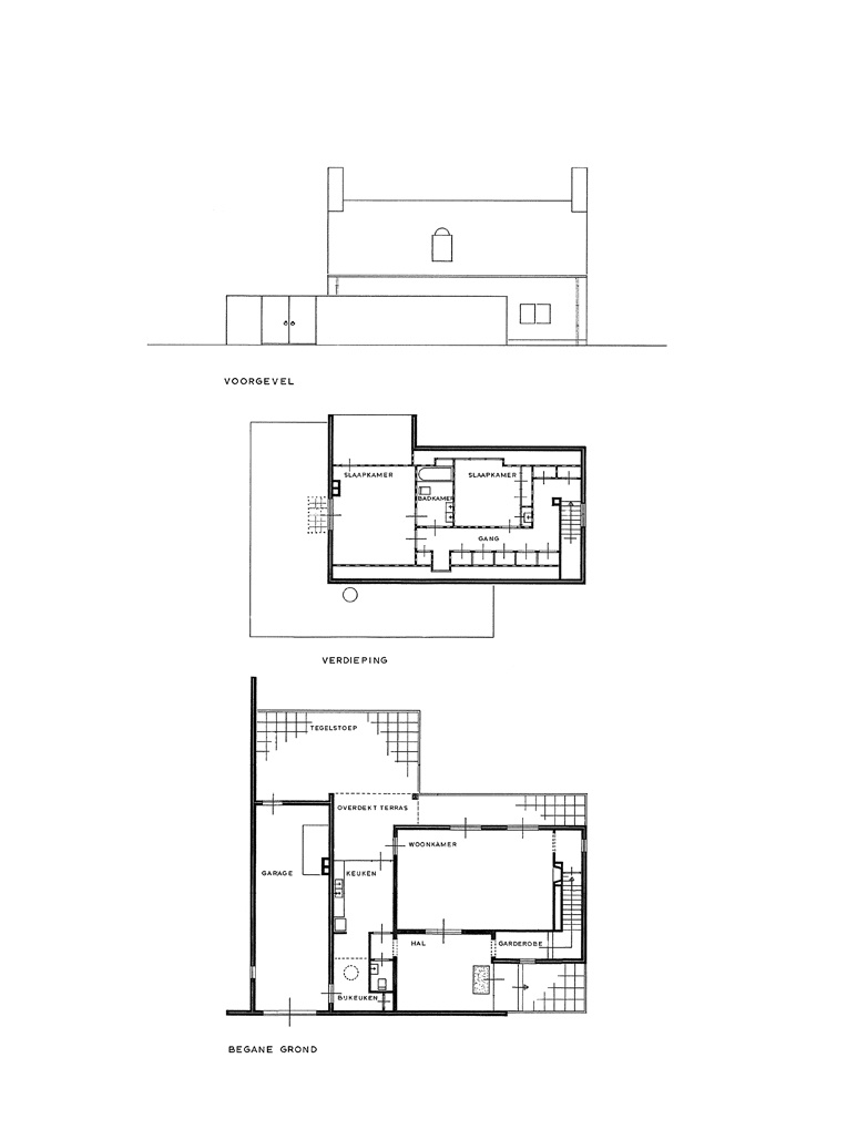 Bedaux de brouwer 0716 woonhuis tecker sterksel plattegrond