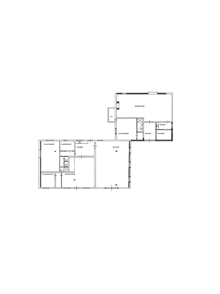 Bedaux de brouwer 0732 boerderij j bedaux lage mierde plattegrond