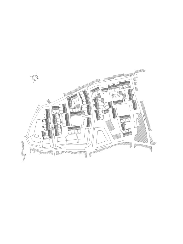 Bedaux de brouwer 0762 san koekbakkershoek hulst situatietekening