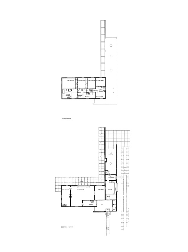 Bedaux de brouwer 0792 woonhuis schuermans turnhout plattegronden